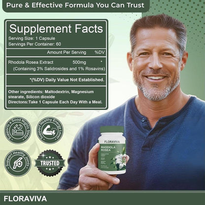 Rhodiola Rosea Capsules